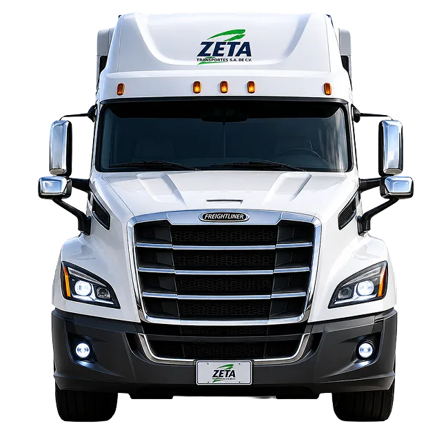 Camión de carga de Zeta Transportes